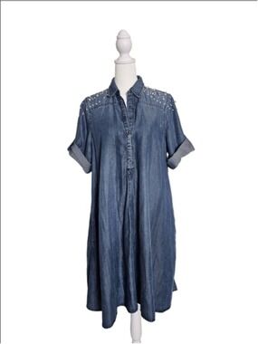 reba denim dress Reba Dress